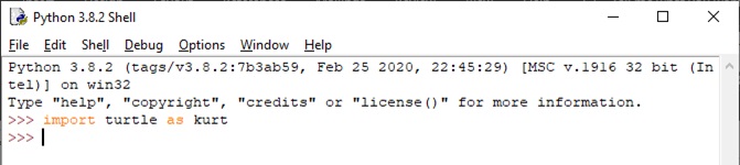 Python For Kids lesson screenshot: Step 1-3